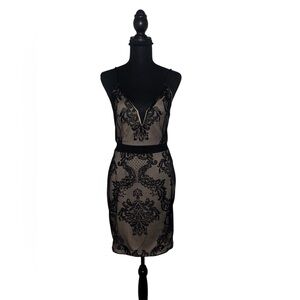 Elegant Black Lace Dress
